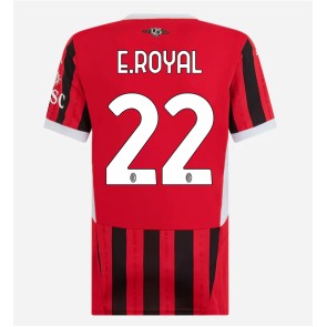 AC Milan Emerson Royal #22 Hemmatröja Dam 2024-25 Kortärmad